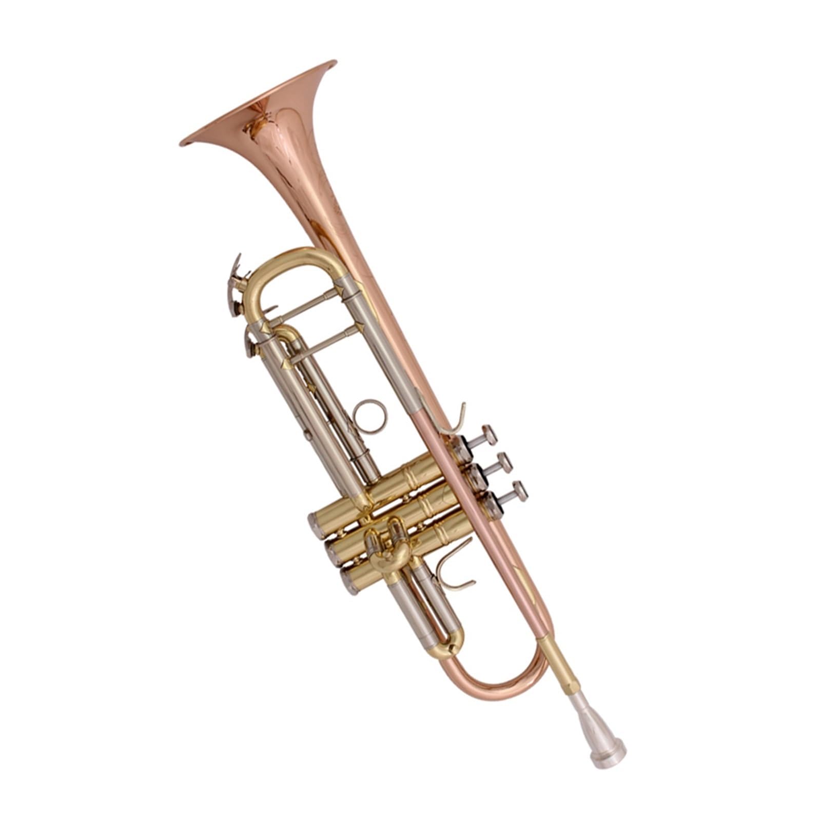 trąbka instrument Trąbka B-płaska trójtonowa trąbka z brązu fosforowego materiał egzaminacyjny dla początkujących