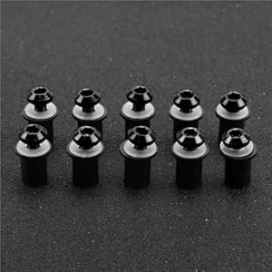 ZAPORA Motorrad Befestigungs Muttern Windschutzscheibe Schrauben