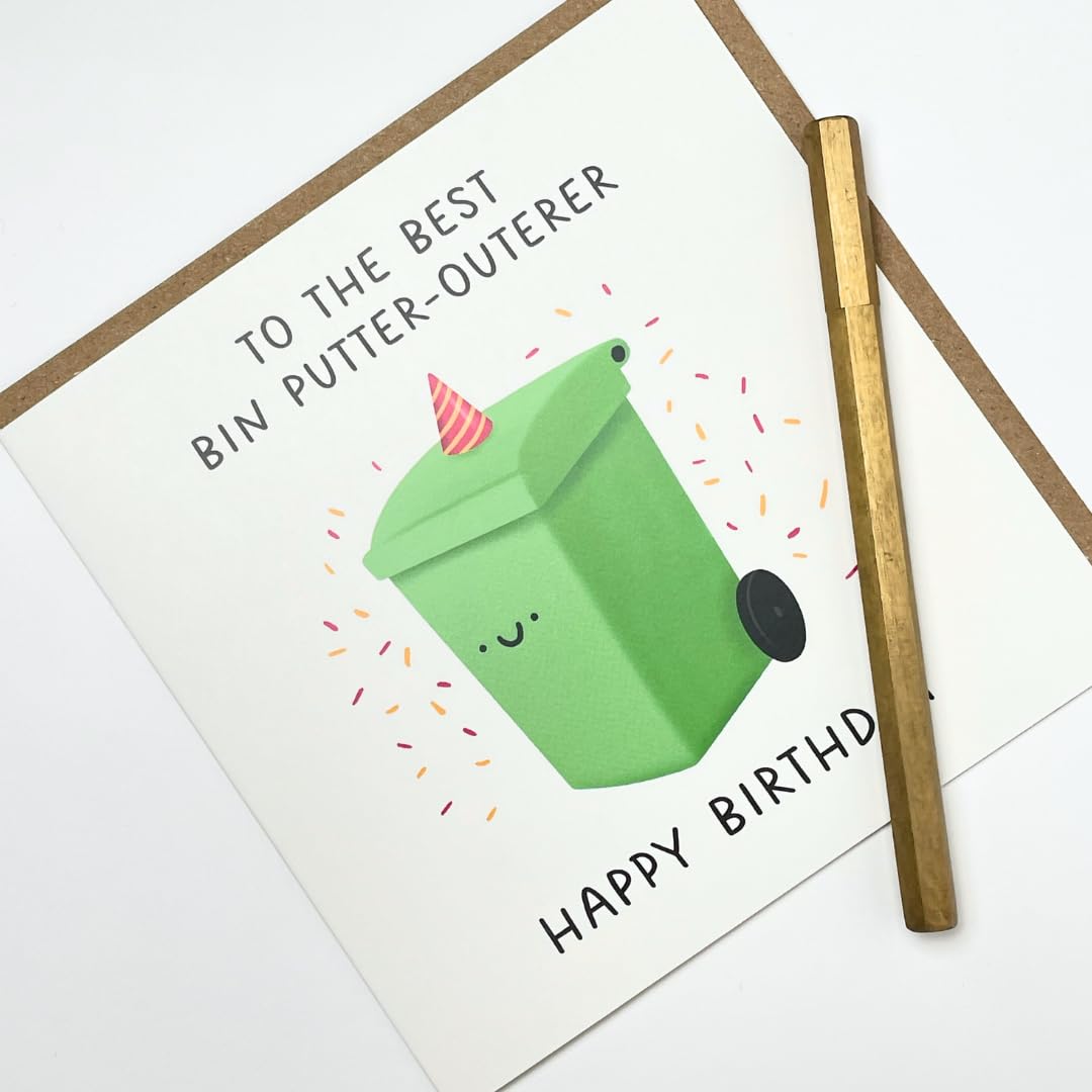 Old English Co. Carte D'anniversaire Amusante Au Fromage – Carte D'anniversaire Pour Homme Et Femme | Convient Pour Lui Ou Elle | Intérieur Vierge Et Enveloppe Incluse