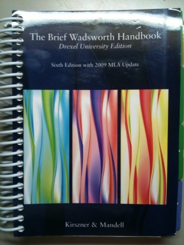 The Brief Wadsworth Handbook (Drexel University... 1424072840 Book Cover