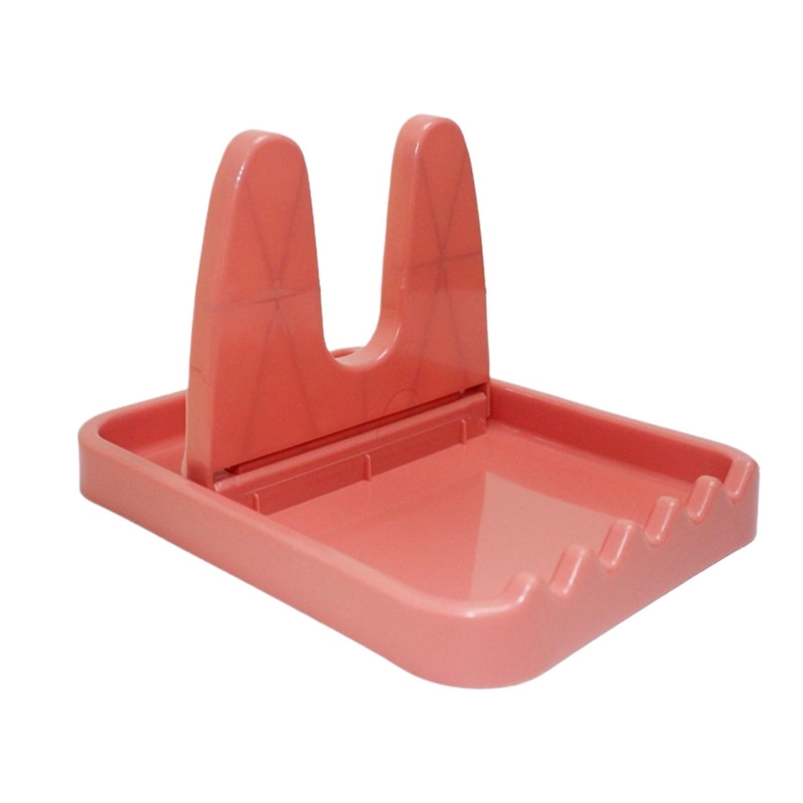 KXAOXGRC Pot Lid Organizer Rack, Foldable Pot Lid Organizer Rack, Spoon Holder Stand, Multicolor(Roze)