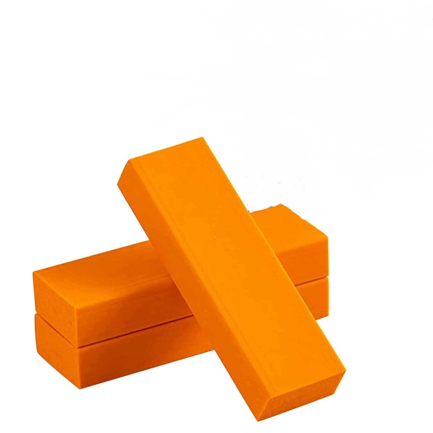 Multi-Purpose Stain, Rust & Limescale Eraser: Effortless Cleaning for a Spotless Home Stain Remover Rubber, Cleaning Guard, Limescale Eraser, Bathroom Glass Rust Remover (1 Big, Orange)