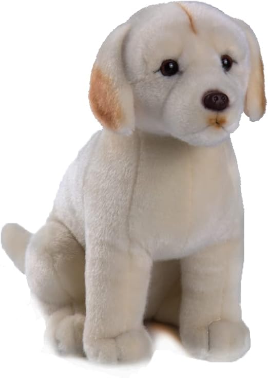 CUMATE 10" Labrador Retriever Stuffed Dog Animal