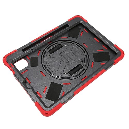 Funda resistente para tableta con soporte y correa anticaídas color negro 3