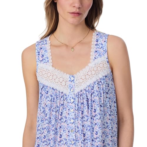 Image of Eileen West Women's Womens Short Sleeveless Nightgown