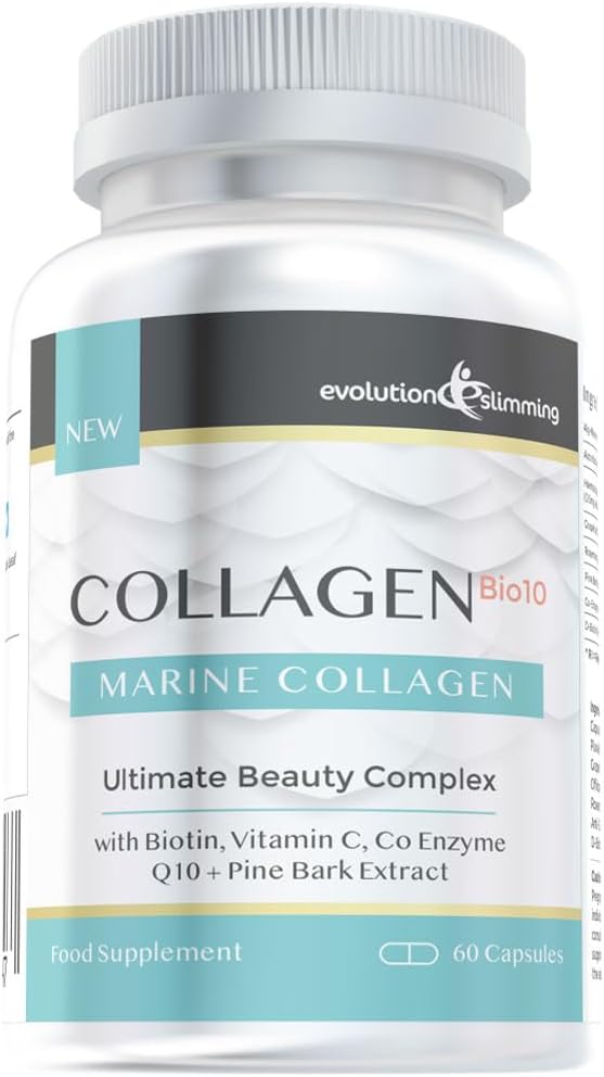 Collagen Bio-10 with Marine Collagen, Biotin & Co-Enzyme Q10 (60 Capsules)
