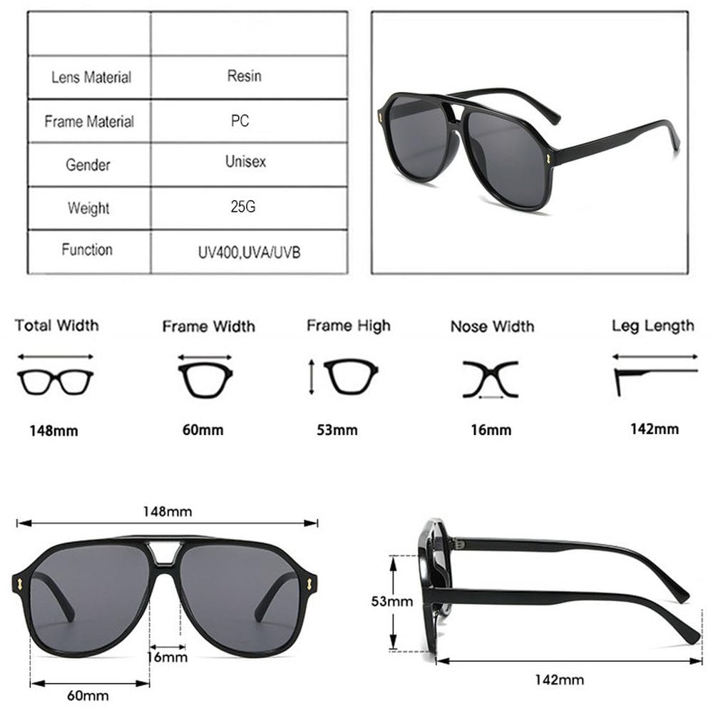 Okulary przeciwsłoneczne męskie w stylu vintage z polaryzacją, kwadratowe, punkowe, z filtrem UV400, modne, ozdobne nity, okulary przeciwsłoneczne damskie UV400