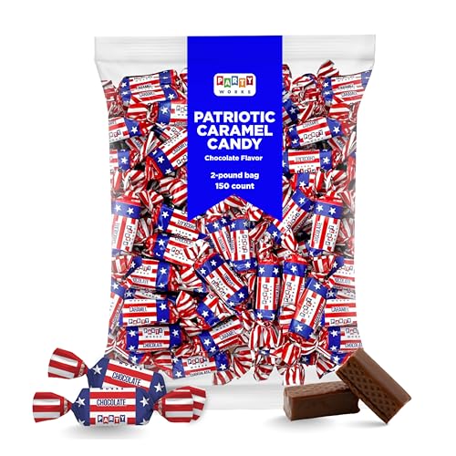 PartyWorks Patriotic Candy - 2 Pound Pack (About...