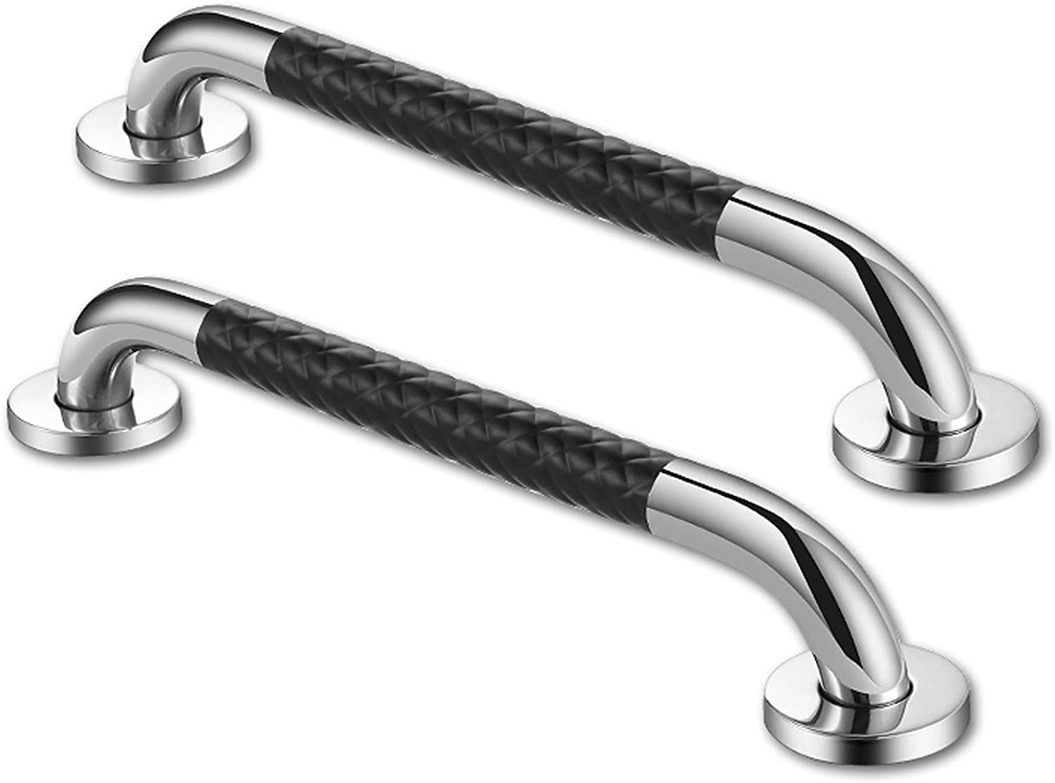 Barra de Agarre para Baño,Mango de Ducha de Seguridad para Baño con Agarres Antideslizantes,Toallero,Asidero de Baño de Acero Inoxidable,Mango de Soporte de Seguridad Auxiliar,para Baño, Inodoro, Co