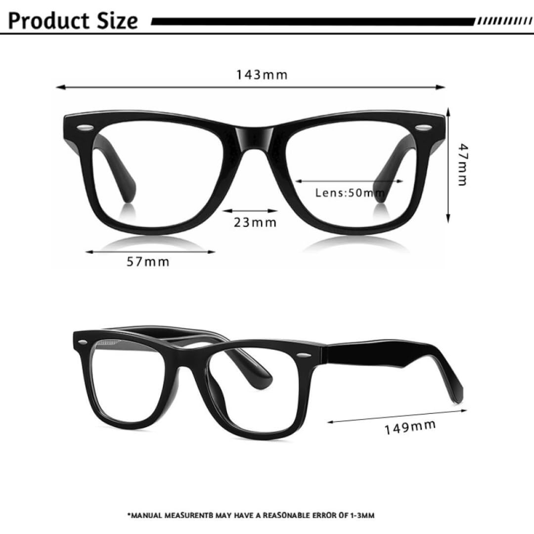 Retro-Herrenbrillengestell TR-90, Damen-Computerbrille im Vintage-Stil