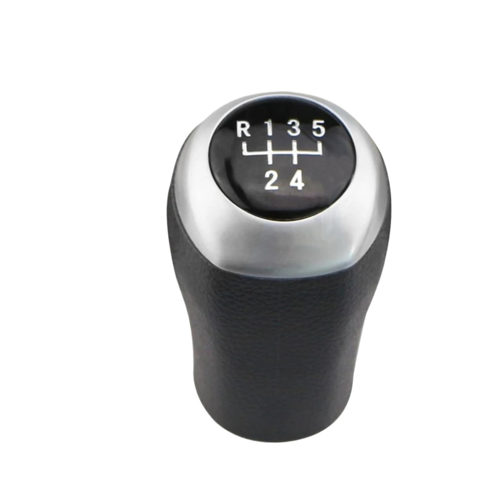 Xzcvtyw 5Speed Glossy Sliver Car Gear Shift Knob For Hyundai For Elantra Gt Accent Solaris Avante Md I30 Mt 5/6 Speed Lever Stick Handle Accessory Car Gear Shift Knob(5Speed Glossy Sliver)