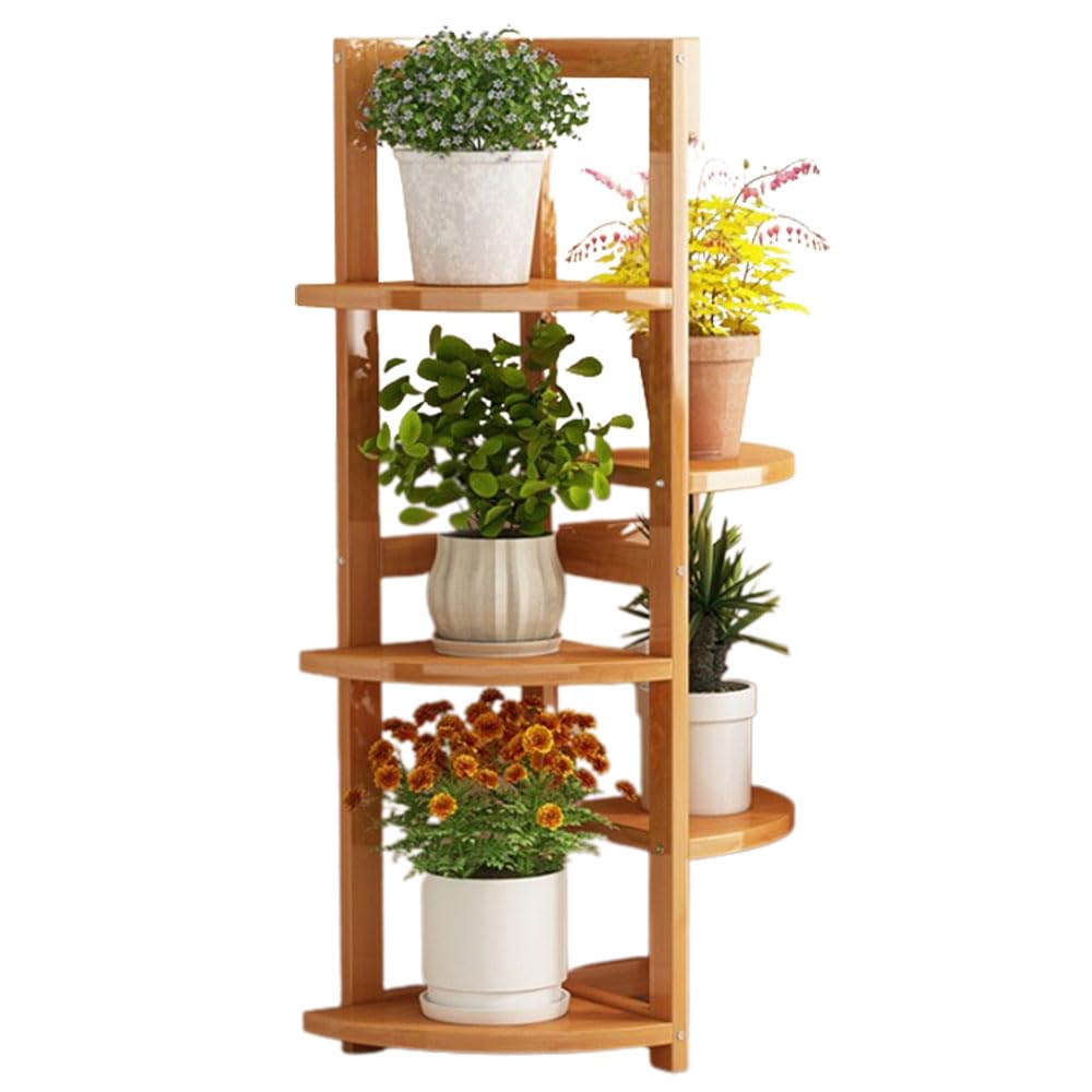 YNIYUJKL Plant Stand Plant Stand Indoor Multi Tier Flower Pot Stand Outdoor Tiered Plant Shelf Multiple Plants Potted Ladder Frame Creative Flower Stand Table Multifunct