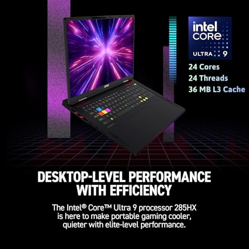 Image of MSI Raider 18 HX RTX 5090 Gaming Laptop, 18 inch 4K UHD+, Intel Core Ultra 9 285HX, 96GB DDR5, 4TB SSD, SteelSeries per-Key RGB KB, FP Reader, Thunderbolt 5, Bundle with Thunderobot 7 in-1 USB-C Hub