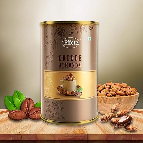 Image of Effete Coffee Almond - Chocolate Coated Coffee Almonds (96 g) - Crunchy Nuts Drenched in Smooth Milk Chocolate - Sweet Snack & Best Choice for Gifting an Occasions - Healthy Treat for All Ages