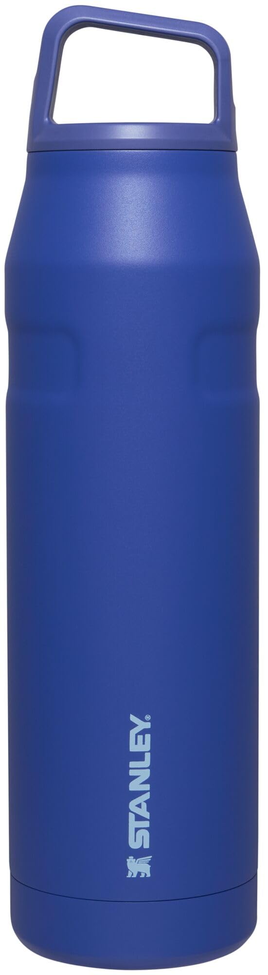 Stanley IceFlow Cap and Carry Water Bottle 36 oz | Wide Mouth Twist Lid | Lightweight and Leakproof for Travel and Sports | Insulated Stainless Steel | BPA-Free | Lapis โ image 1