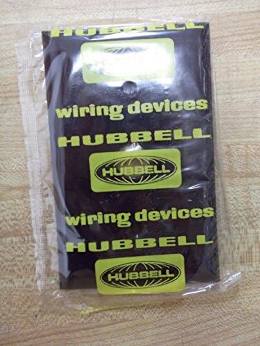 Hubbell P12-X Single Gang Wall Plate Brown (Pack of 30)