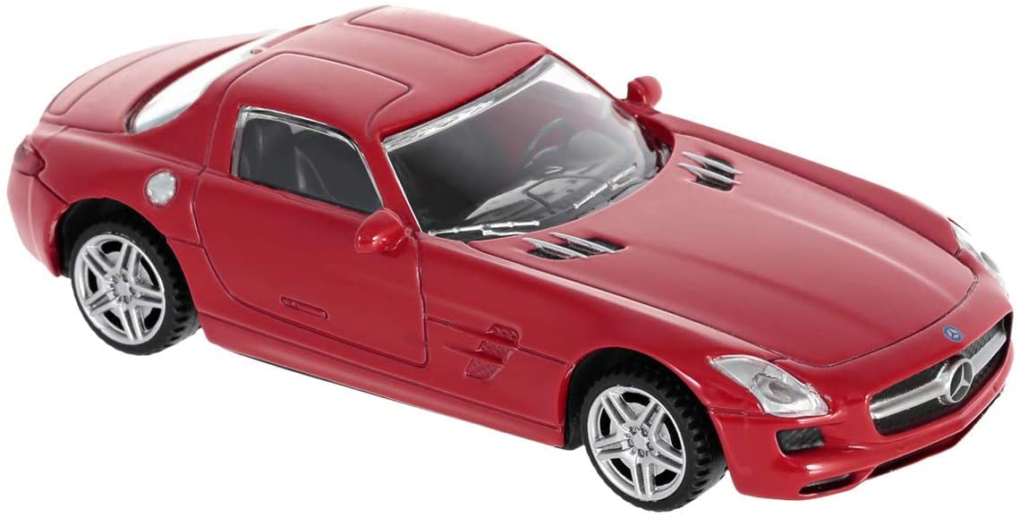 rastar - Mercedes-Benz SLS AMG Die Cast Car, Red