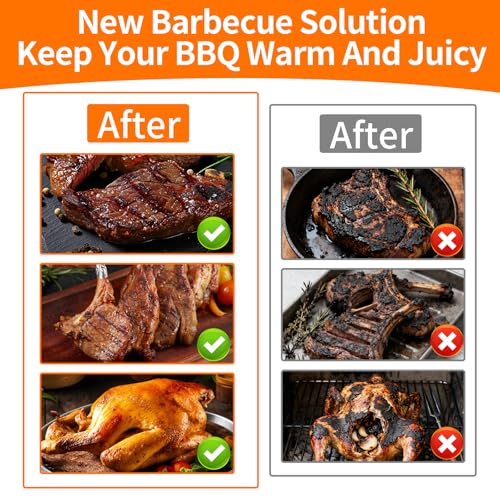 Manta para BBQ para reposar carne con aislamiento térmico 5 capas miniatura 6