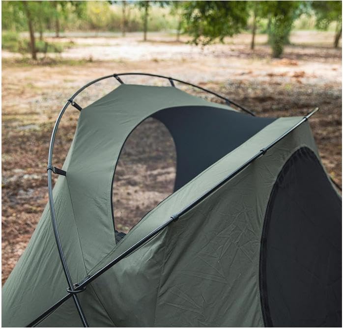 新品　springhill 天窓付き シェルターテント 2人用 グリーン springhill 天窓付き シェルターテント 2人用 グリーン 色:グリーン_