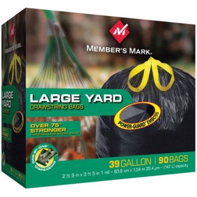 Member's Mark Power-Guard Yard Bags - 39/ 90ct (4 Pack)