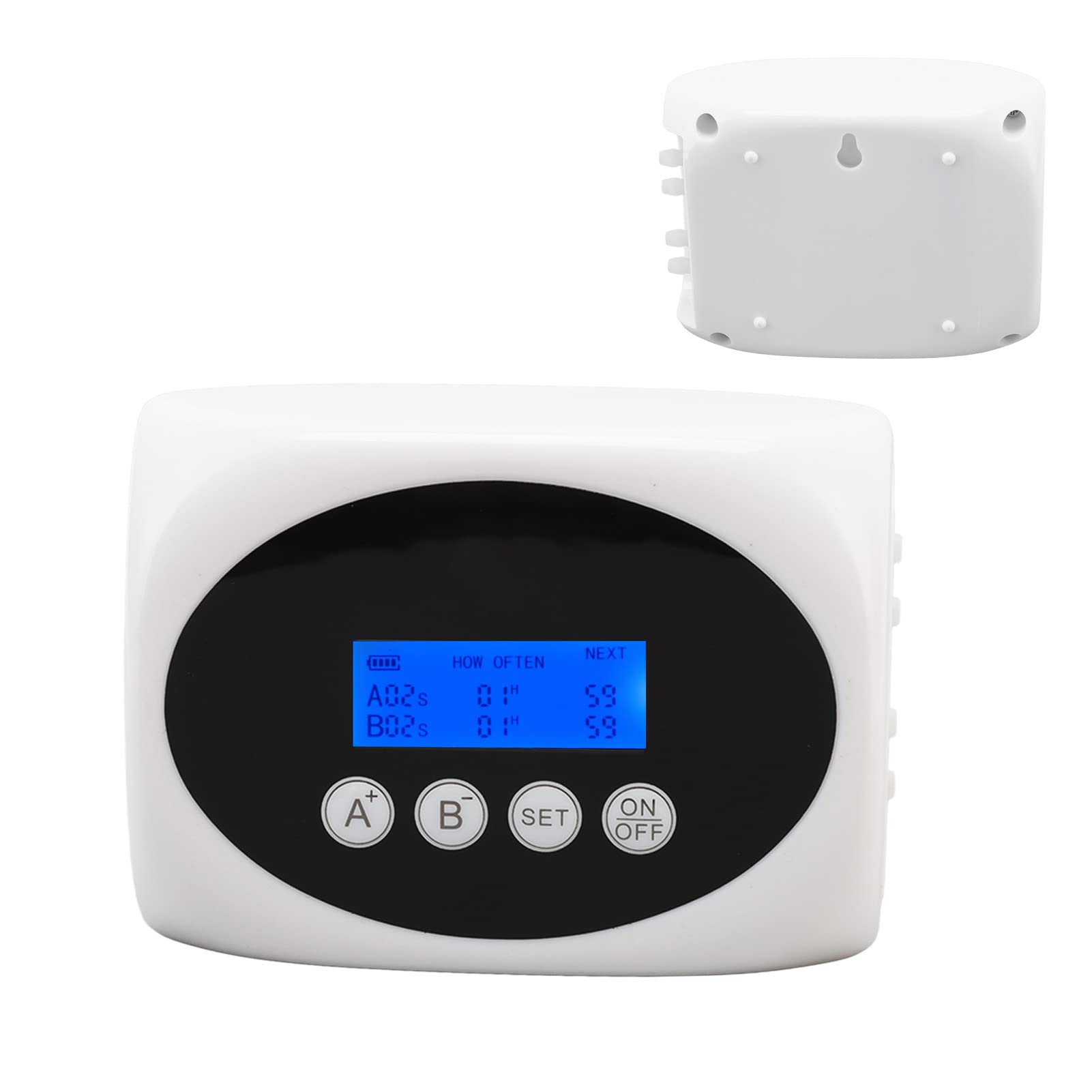 Gonetre Dispositivo di Irrigazione Automatico Solare, Intelligente, Doppia Pompa per Giardino, Irrigatore Temporizzato, Kit di Irrigazione a Goccia per Piante, 10 M per 15 Vasi, Adatto