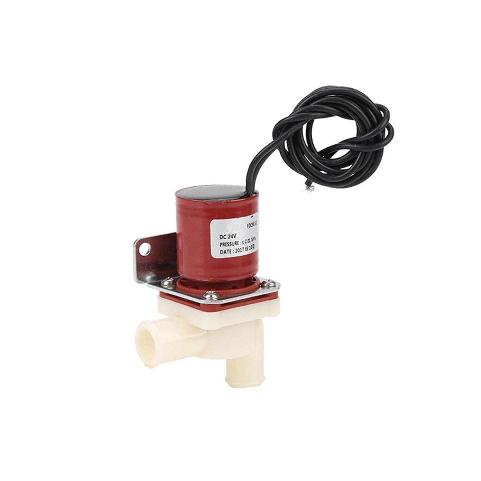 Coasddrld Dc 12V Plastic Solenoid Valve 24V/115V/220V(,Inlet Right)