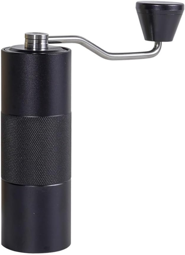 Hand Grinder Stainless Steel Grinding Core Aluminum Alloy Body Manual Coffee Mocha Pot