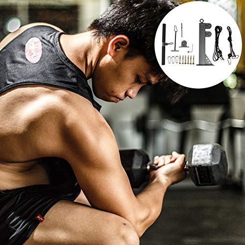 BESPORTBLE, 1 conjunto de polia profissional para musculação e força muscular, acessórios para muscu