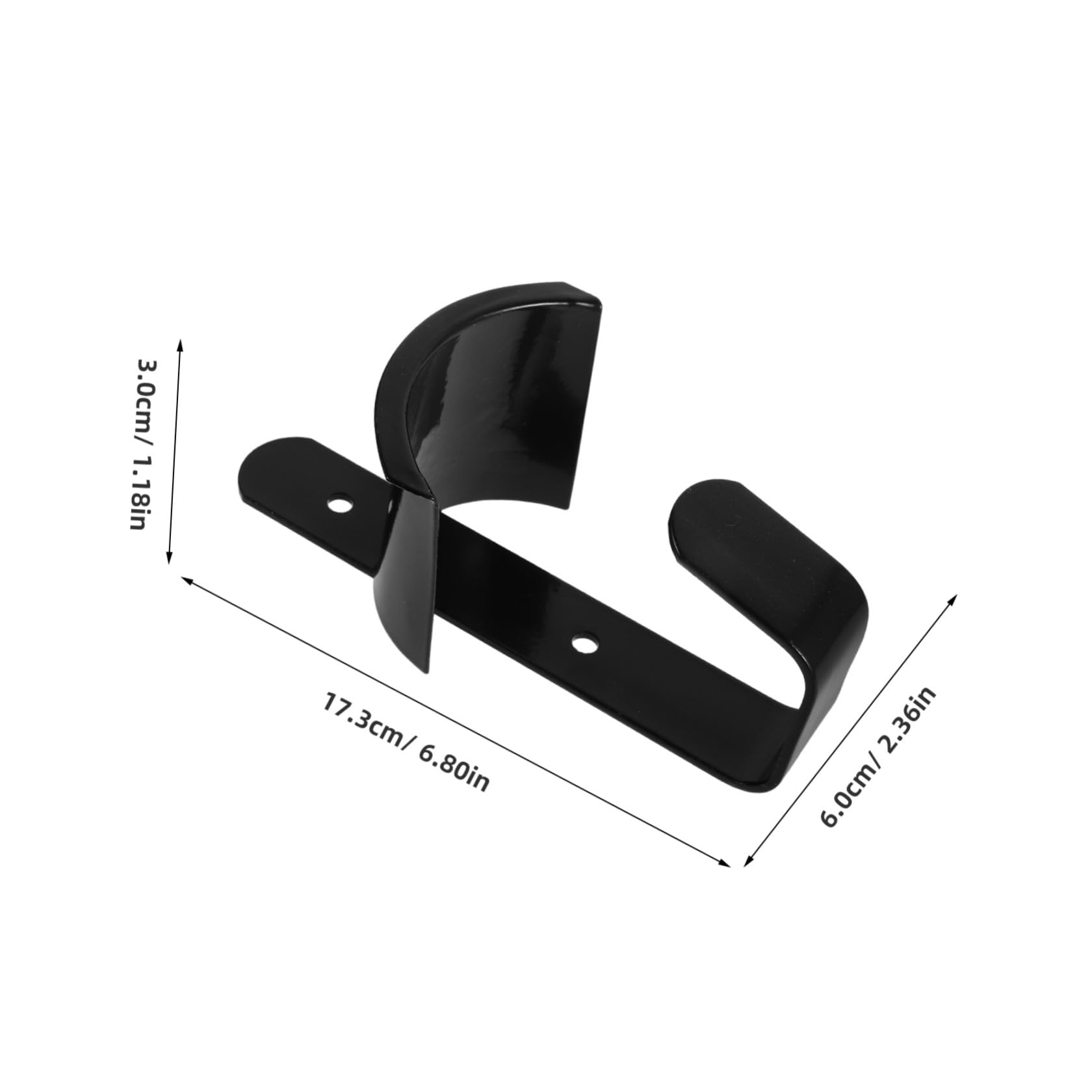 4 Pezzi Supporto da Parete per Briglie e Museruole Cavallo in Ferro Nero con Design Salvaspazio e Staffa ad Angolo Retto per Scuderia e Deposito Attrezzi