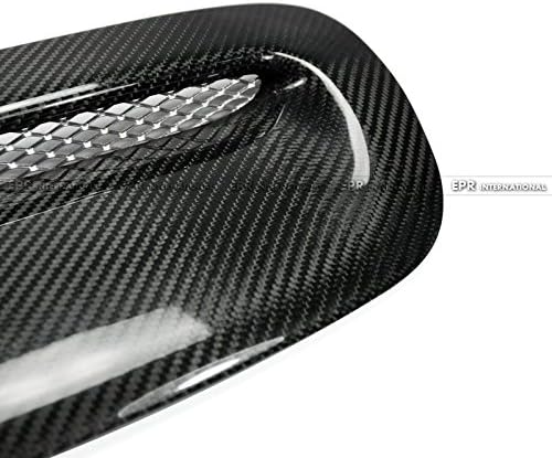 EPR Carbon Fiber Hood Scoop Vents Insert Air Ducts for BMW Mini Cooper S MK1 2001-2006 R53