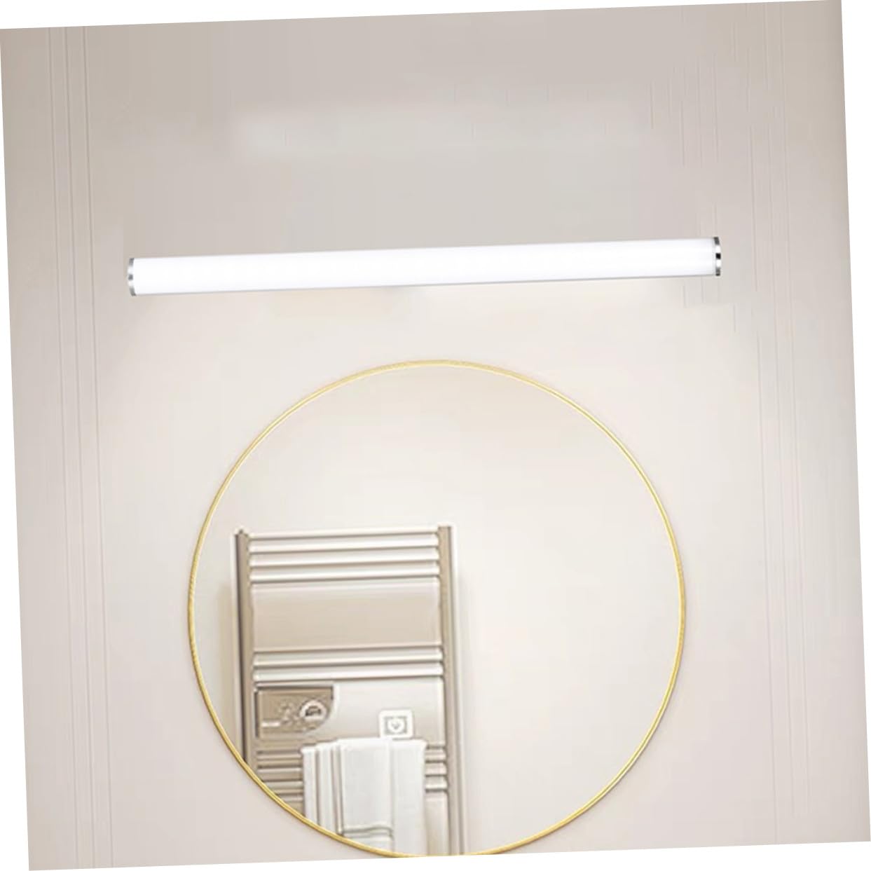 IMIKEYA Barra de Luz LED Recargable para Espejo con Ventosa Iluminación Moderna para Baño Compatible con Espejos de Luz y Fácil de Instalar para Maquillaje y Tocador