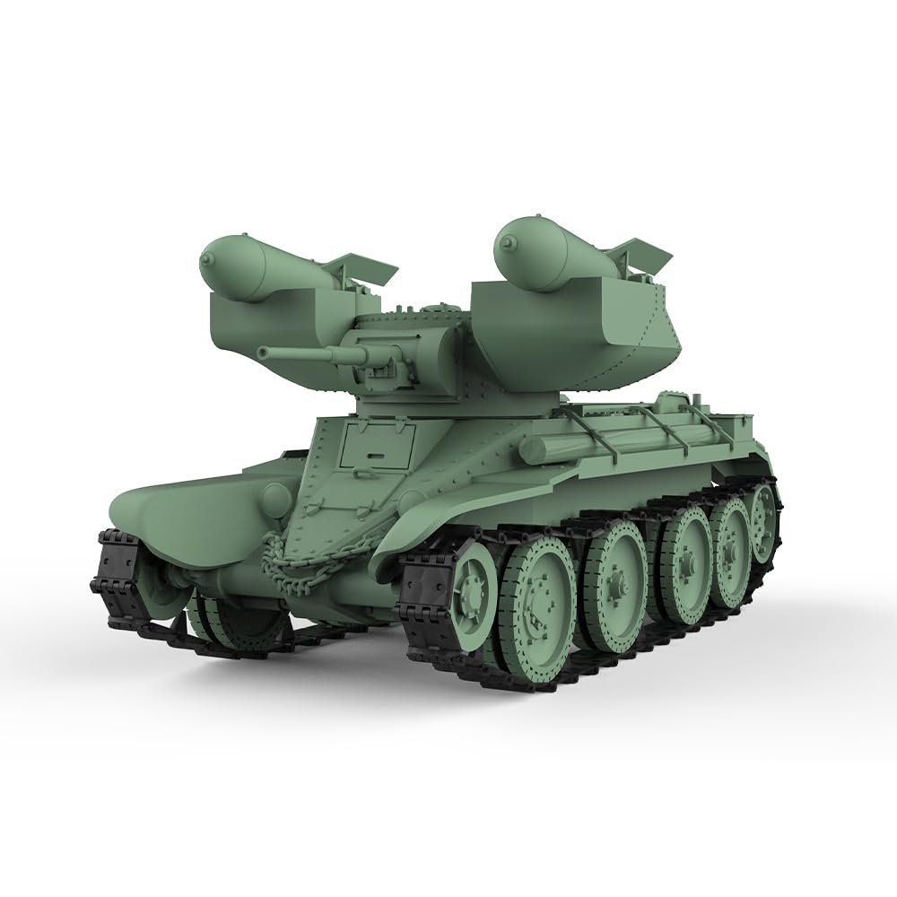 SS64589 1/64 Zestaw modeli wojskowych Radziecki czołg lekki RBT-5