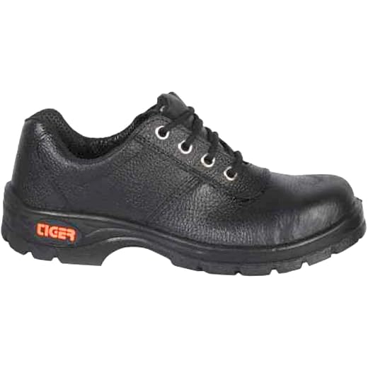 Tiger Mens Black Lorex Safety Shoes 8 Inch