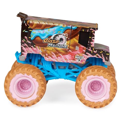 Monster Jam 2023 Spin Master 1:64 Monster Feast Glaze Machine en métal - 3