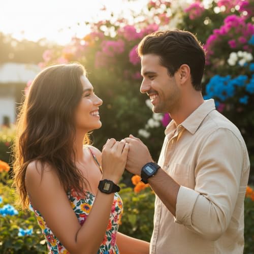 BDM-Reloj-Digital-Vintage-Elige-tu-Color-Favorito-Estilo-Retro-Anos-80-Unisex-Reloj-con-Alarma-Cronografo-y-Luz