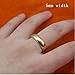GOWE The Lord of Rings Ring for Men Women The Precious Ring of Mordor Pure 18K Solid Yellow Gold