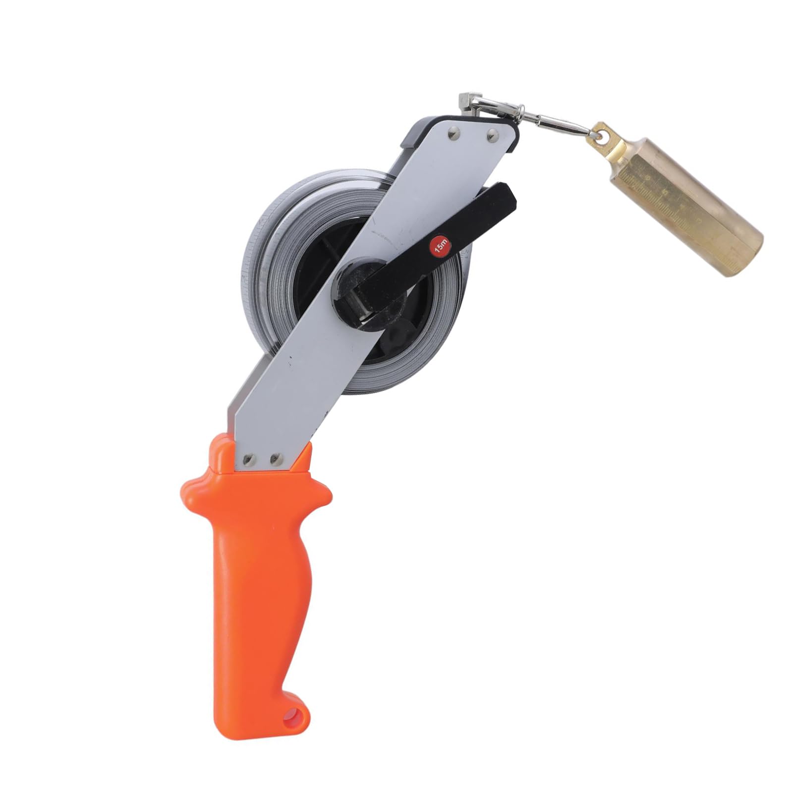 Buxuaaaa 15M Oil Gauging Tape Brass Plumbs Liquid Levels Measurement Easy To Carry For Measuring Depth In Oil Tanks & Water Levels Tanks Measurement