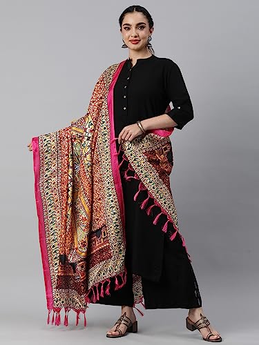 RANI SAAHIBA Women's Art Silk Dupatta