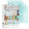 Kimberbell Clear Blue Tiles: Essential Set (32 Pcs & 372 Embroidery Files) - Complete System for Custom Block & Allover Quilting Designs