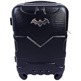 Batman 21in Hardsided Carry-On Luggage Spinner, Black