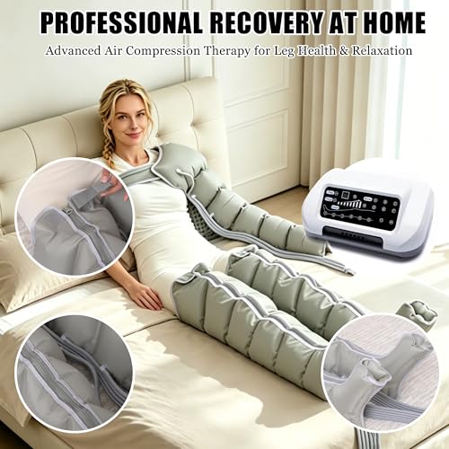 Appareil de drainage lymphatique pour jambes lipodèmes à 6 programmes - 3