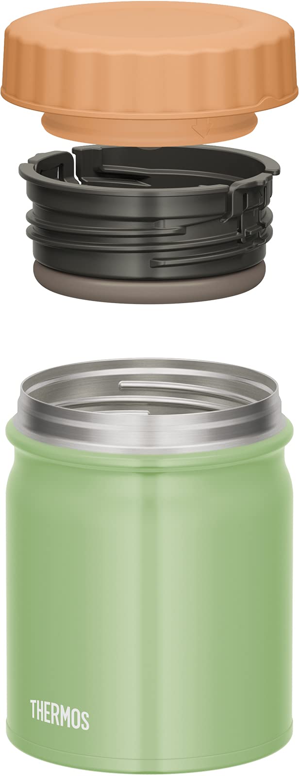 Amazon｜サーモス 真空断熱スープジャー 400ml カーキ JBT-401 KKI 