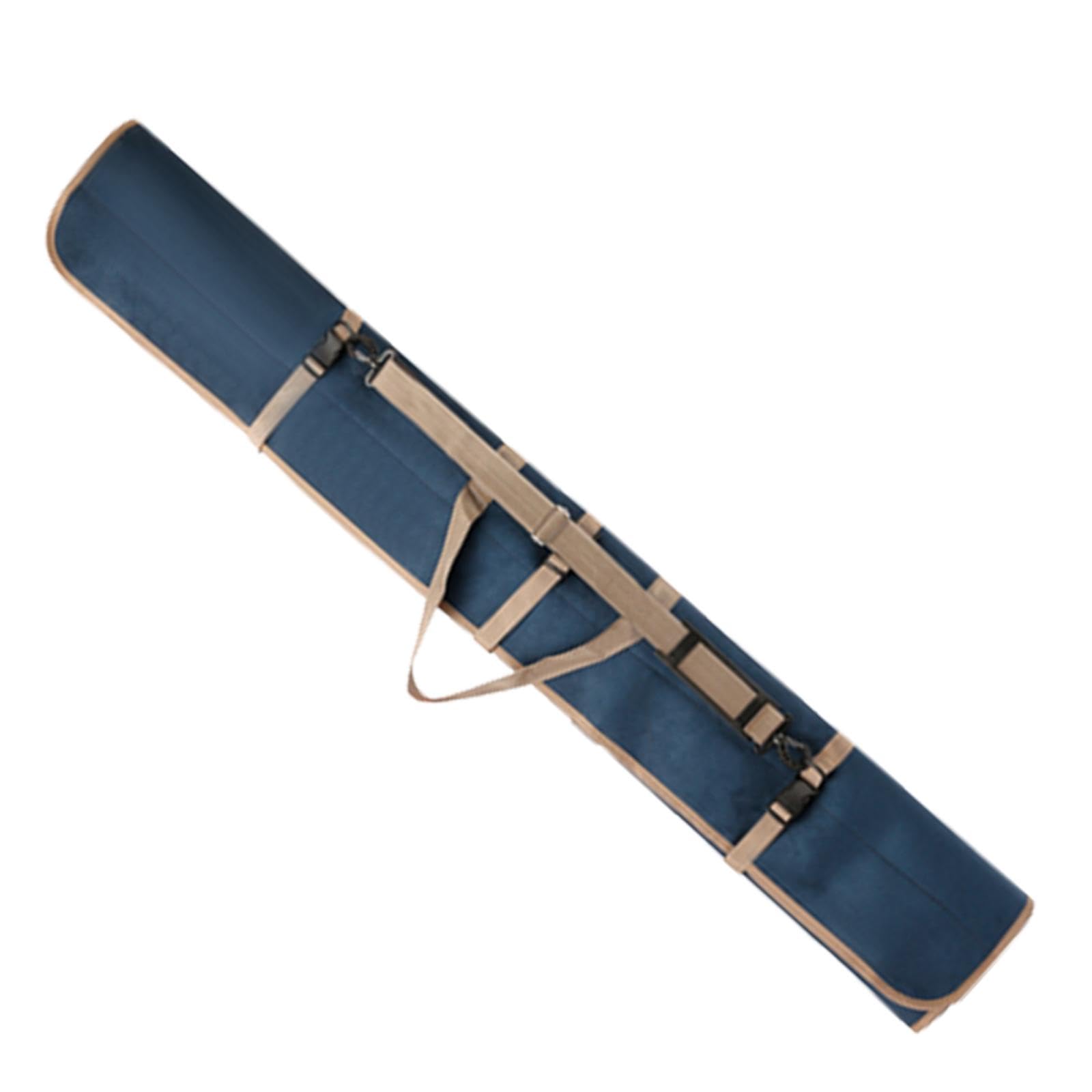 Bolsa de cañas de Pescar Estuche de Viaje Organizador de cañas de Pescar Plegable Funda Protectora Estuche Impermeable de Gran Capacidad Estuche de