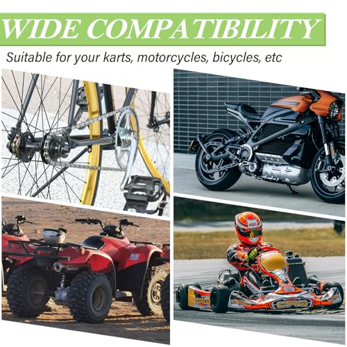 Image of Roller Chain Breaker Cutter Chain Connecting Holder Puller Set Fit for #25-#60,415H,428H,520,530 Chain, Roller Chains Replacement Tools for Bicycle Motorcycle Go Kart ATV