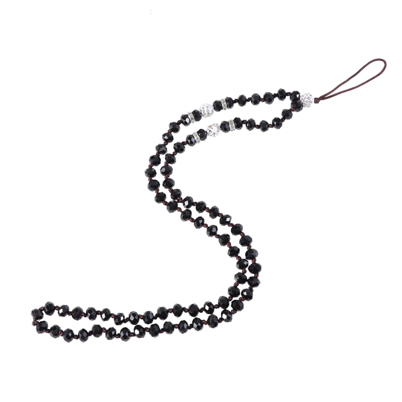 Didiseaon Smartphone Lanyard Anti- Lost Keychain Lanyard for Phone Anti-lost Keychain Phone Charm Bangle Charms Crystal Phone Strap Mobile Phone Straps Wrist Keychain Bracelet Universal