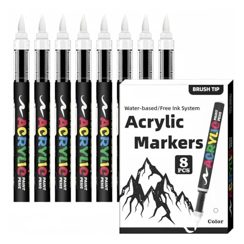 Rotuladores de punta suave para acuarela, suministros de pintura artística para manualidades, álbumes de recortes y proyectos escolares, pincel de acuarela