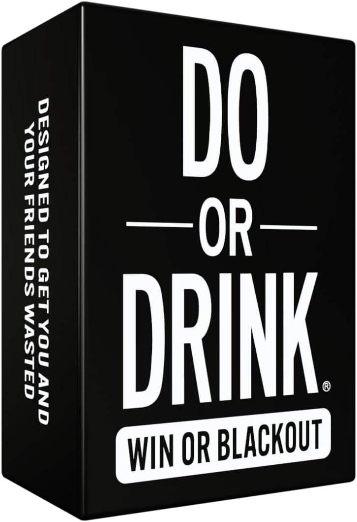 Do or Drink - Drinking Card Game for Adults - Fun & Dirty Party - Dare or Shots for Pre Drinks, Stag Parties, Hen's Night - Funny & Beyond for Men & Women