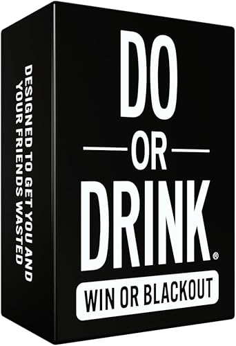 Do or Drink Juegos de cartas de beber para adultos - Divertidos juegos para noche de juegos y fiestas - Regalo para cumpleaños N° 21 y juegos de