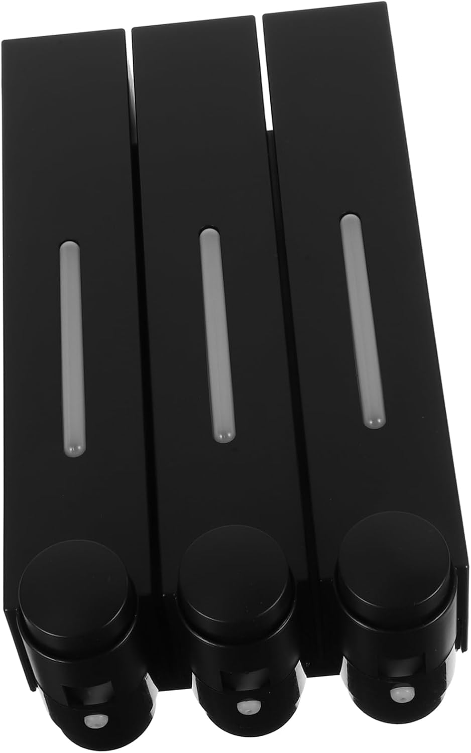 Triple Chamber Soap Dispenser Wall Mount Liquid Soap Dispenser Body Wash Shower Gel Container