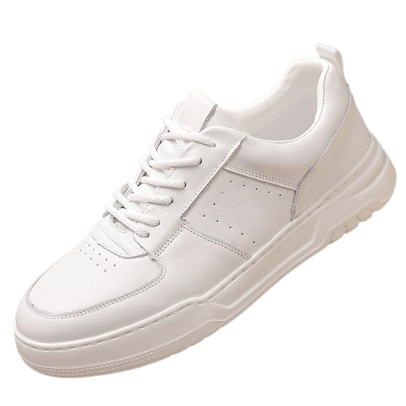 Chaussures de planche en cuir blanc pour homme l'élégance intemporelle pas à pas